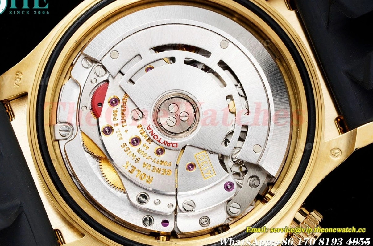 Paul RU YG 40MM Clean 116518 Newman Daytona DD4130 0519
